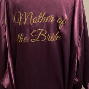 Girleo.com, 1x-2x purple silk mother of the bride robe, glitter